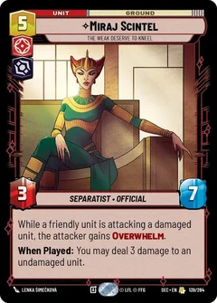 Miraj Scintel - The Weak Deserve to Kneel 139/264