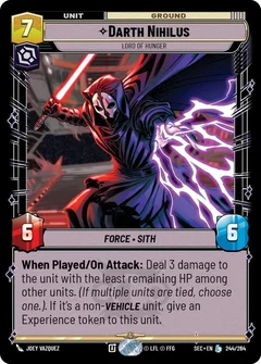 Darth Nihilus - Lord of Hunger 244/264