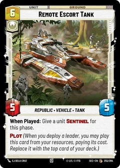 Remote Escort Tank 255/264