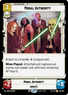 Moral Authority 256/264