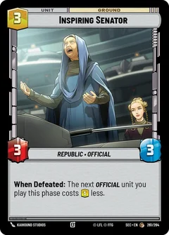 Inspiring Senator 261/264