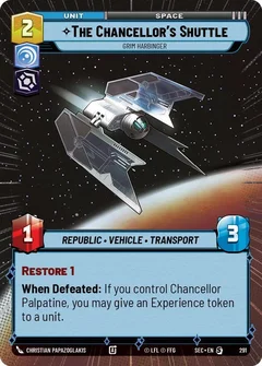 The Chancellor's Shuttle - Grim Harbinger (Hyperspace) 291