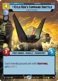 Kylo Ren's Command Shuttle - Icon of Authority (Hyperspace) 296