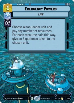 Emergency Powers (Hyperspace) 304