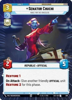 Senator Chuchi - Voice for the Voiceless (Hyperspace) 309