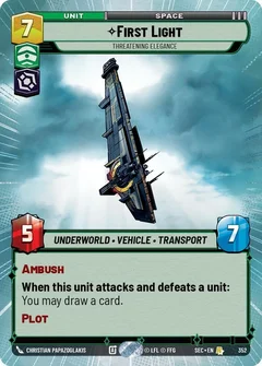 First Light - Threatening Elegance (Hyperspace) 352