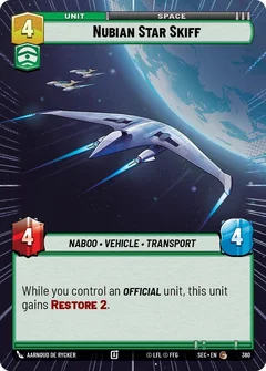 Nubian Star Skiff (Hyperspace) 380