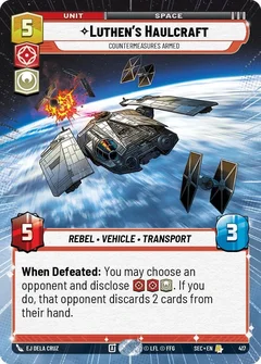 Luthen's Haulcraft - Countermeasures Armed (Hyperspace) 417