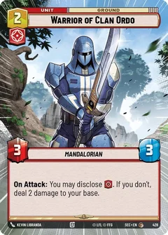 Warrior of Clan Ordo (Hyperspace) 428