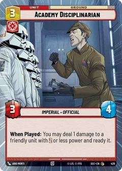 Academy Disciplinarian (Hyperspace) 429