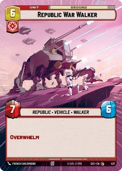Republic War Walker (Hyperspace) 437