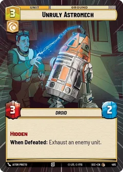 Unruly Astromech (Hyperspace) 485
