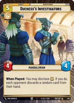 Duchess's Investigators (Hyperspace) 487