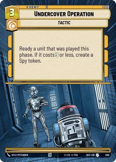 Undercover Operation (Hyperspace) 500