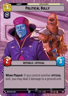 Political Bully (Hyperspace) 505