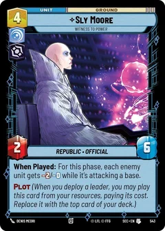 Sly Moore - Witness to Power (Foil) 543
