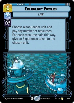Emergency Powers (Foil) 550