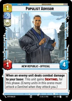 Populist Advisor (Foil) 551