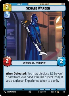 Senate Warden (Foil) 569