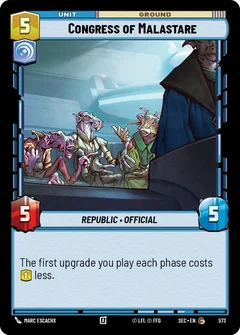 Congress of Malastare (Foil) 573