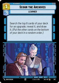 Scour the Archives (Foil) 582