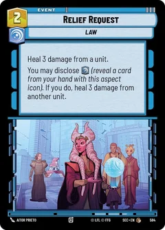 Relief Request (Foil) 584