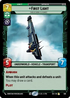 First Light - Threatening Elegance (Foil) 598