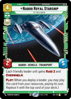 Naboo Royal Starship - Fit For A Queen (Foil) 609