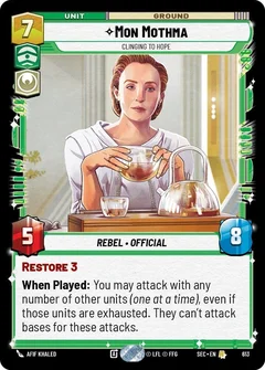 Mon Mothma - Clinging to Hope (Foil) 613