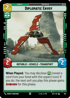 Diplomatic Envoy (Foil) 619