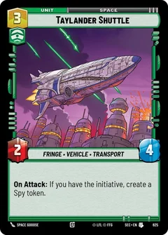 Taylander Shuttle (Foil) 625
