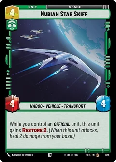 Nubian Star Skiff (Foil) 626