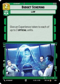 Budget Scheming (Foil) 634