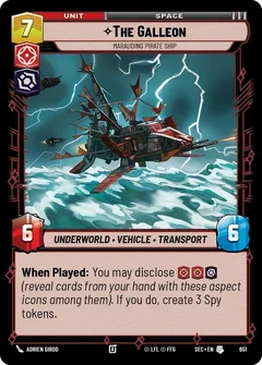 The Galleon - Marauding Pirate Ship (Foil) 651