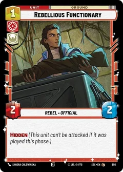 Rebellious Functionary (Foil) 656