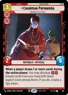 Chairman Papanoida - Undaunted Diplomat (Foil) 669