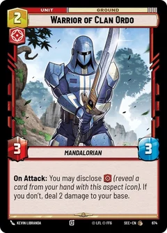 Warrior of Clan Ordo (Foil) 674