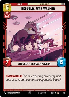Republic War Walker (Foil) 683