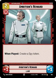 Ambition's Reward (Foil) 685