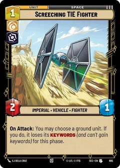 Screeching TIE Fighter (Foil) 695
