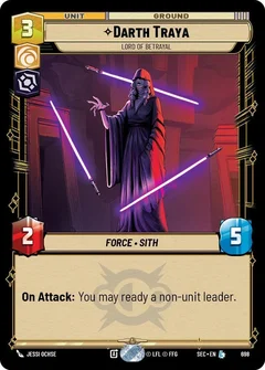 Darth Traya - Lord of Betrayal (Foil) 698