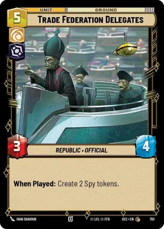 Trade Federation Delegates (Foil) 701