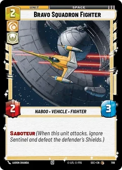 Bravo Squadron Fighter (Foil) 709