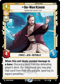 Obi-Wan Kenobi - Finding What Doesn't Exist (Foil) 715