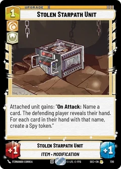 Stolen Starpath Unit (Foil) 720