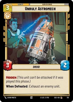 Unruly Astromech (Foil) 731