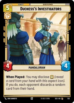 Duchess's Investigators (Foil) 733