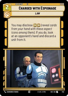 Charged with Espionage (Foil) 740