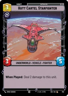 Hutt Cartel Starfighter (Foil) 750