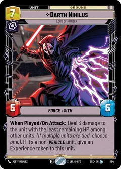 Darth Nihilus - Lord of Hunger (Foil) 754
